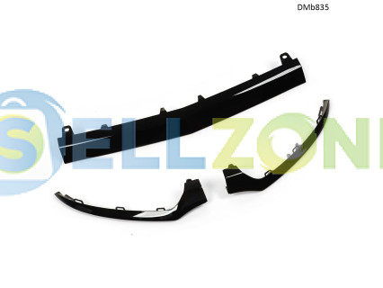 Ρύθμιση μαύρων λωρίδων αεροτομής για μπροστινό προφυλακτήρα Mercedes CLS W218 AMG – DMb835